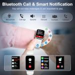 Smart Watch for Men Women(Answer/Make Call), 2025 HD Touch Fitness Activity Tracker 1.57” Smartwatch with Heart Rate/Sleep Monitor/Pedometer/113+ Sports, IP68 Waterproof Fitness Watch for Android iOS