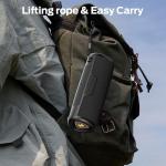 Monster S230 Bluetooth Speaker, Wireless Speaker with 30W Loud Stereo Sound, Wireless Stereo Pairing, 24H Playtime, Bluetooth 6.0 Supports TF Card, AUX for Outdoor