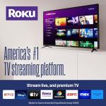 Westinghouse Roku TV - 24 Inch Smart TV, HD Television with Wi-Fi Connectivity and Mobile App, Flat Screen, Bluetooth, Compatible with Apple AirPlay, Alexa and Google Assistant