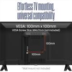 Westinghouse Roku TV - 24 Inch Smart TV, HD Television with Wi-Fi Connectivity and Mobile App, Flat Screen, Bluetooth, Compatible with Apple AirPlay, Alexa and Google Assistant