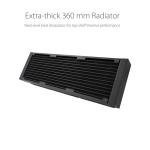 ASUS ROG Matrix Platinum GeForce RTX4090 Gaming Graphics Card (24GB GDDR6X, HDMI 2.1, DisplayPort 1.4a, liquid metal thermal compound, custom cold plate, 360mm radiator, magnetic daisy-chainable fans)