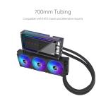 ASUS ROG Matrix Platinum GeForce RTX4090 Gaming Graphics Card (24GB GDDR6X, HDMI 2.1, DisplayPort 1.4a, liquid metal thermal compound, custom cold plate, 360mm radiator, magnetic daisy-chainable fans)