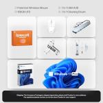 HP 27" All-in-One Touchscreen Desktop Computer, AMD Ryzen AI 7 350, 64GB DDR5-5600 MHz, 4TB SSD, FHD IPS 250Nits Display, Windows 11 Pro, Copilot AI, Private Cam, BT 5.4, KB & Mouse, Accessories