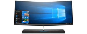 HP ENVY Curved All-in-One - 34" i5-7400T 2.4 Ghz 12 GB Ram 256 GB Nvme 1TB Sata
