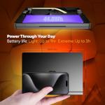 GPD Pocket 4: Mini Laptop with AMD Ryzen AI 9 HX 370 CPU, Radeon 890M GPU, 32GB LPDDR5X RAM, 4TB PCIe Gen4 SSD, 8.8 Inch 2.5K 144Hz Display, Wi-Fi 6E, Bluetooth 5.3, Modular AI Handheld PC