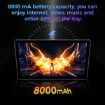 10.1Inch Android Tablet 10 Tablet 128Gb Wifi Tablet Dual Camera 4G LTE Tablet