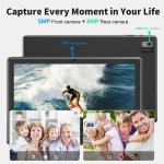 New SGIN 10.1" Tablet 8GB RAM 128GB ROM Android 12 Octa-Core 4G LTE GPS Google