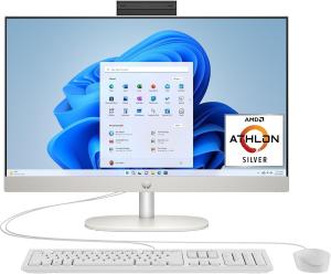 HP 23.8" Touch All-in-One Desktop AMD Athlon Silver 7120U 16GB RAM 256GB SSD