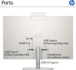 HP 23.8" Touch All-in-One Desktop AMD Athlon Silver 7120U 16GB RAM 256GB SSD