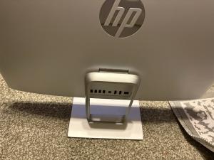 HP 24-114 All-In-One Desktop Computer 24" Silver HDD USB Built-in Speakers