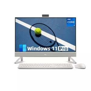 Dell Inspiron 27-inch All-in-One Desktop Computer, 27" FHD Touchscreen, Core 7 150U(Up to 5.4 GHz), Wireless KB & Mouse, NVIDIA GeForce MX570A GDDR6, Wi-Fi 6E, Windows 11 Pro (64GB RAM, 2TB SSD)