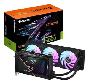 Gigabyte AORUS GeForce RTX 5090 Xtreme WATERFORCE 32G Graphics Card - 32 GB GDDR7, 512 Bits, PCI-E 5.0, 2655 MHz Core Frequency, 3 x DP 2.1a, 1 x HDMI 2.1b, NVIDIA DLSS 4, GV-N5090AORUSX W-32GD