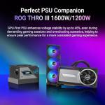 Asus ROG Astral LC GeForce RTX 5090 Gaming Graphics Card (PCIe 5.0, 32GB GDDR7, HDMI/DP 2.1, Cooling Plate, 360mm Radiator, Chain-Connectable Magnetic Fans)