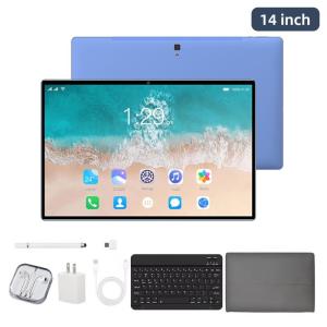 2025 Tablet 14 inch 16G+1TB 10 Cores Android 13 wifi 5G Dual SIM gift Keyboard