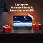 HP Business and Study Laptop 2025 Updated, 15.6" FHD, AMD Ryzen 7 7730U (32GB RAM | 2TB SSD), Numeric Keypad, Webcam, Windows 11 Pro+ Copilot AI, WiFi 6& Bluetooth with 5-in-1 Accessory Kit Box