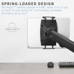 Universal VESA Mount Adapter for Tablets, 2-in-1 Laptops, & 15.6 inch Portabl...