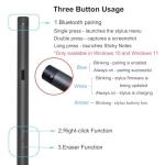 Rechargeable Active Stylus Pen for Dell 2-in-1 Laptops, Compatible with Inspiron