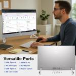 Dell Inspiron 7730 All-in-One Desktop Computer, 27" FHD Touch Screen, Intel Core 7-150U(Up to 5.4 GHz), GeForce MX570A, WiFi 6E, Wireless KB & Mouse, Windows 11 Pro, Accessories(64 GB RAM, 2TB SSD)