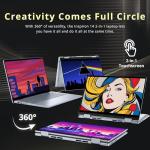 Dell Inspiron 14 2-in-1 Laptop, 14" WUXGA Touch Display, Intel 7 150U, 64GB DDR5, 2.28TB Storage(2TB SSD+288GB Docking Station Set), Backlit Keyboard, Fingerprint Reader, Wi-Fi 6E, Win 11 Pro, Blue