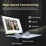 Dell Inspiron 14 2-in-1 Laptop, 14" WUXGA Touch Display, Intel 7 150U, 64GB DDR5, 2.28TB Storage(2TB SSD+288GB Docking Station Set), Backlit Keyboard, Fingerprint Reader, Wi-Fi 6E, Win 11 Pro, Blue