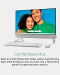Dell 27" All-in-One Desktop Computer - 27" FHD Touchscreen, Intel 10-Core 7-150U (Up to 5.4GHz), NVIDIA GeForce MX570A, 64GB RAM, 2TB SSD, Windows 11 Pro, Wi-Fi 6E, Wireless KB & Mouse (White)