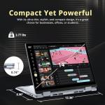 Dell Inspiron 14 2-in-1 Laptop, 14" WUXGA Touch Display, Intel 7 150U, 64GB DDR5, 2.28TB Storage(2TB SSD+288GB Docking Station Set), Backlit Keyboard, Fingerprint Reader, Wi-Fi 6E, Win 11 Pro, Blue