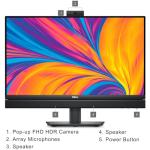 Dell OptiPlex 7420 7000 24 Business All-in-One Desktop Computer, 64GB DDR5 RAM, 2TB PCIe SSD, 14th Gen Intel 14-Core i5-14500T (Beat i7-13700T), 23.8" FHD, WiFi 6, USB-C, DisplayPort, Windows 11 Pro