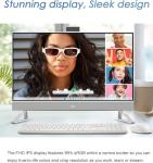 Dell 27 All-in-One Desktop Computer PC - 64GB RAM, 4TB SSD, 27" FHD IPS Touchscreen, Intel 7-150U CPU (up to 5.4GHz), GeForce MX570A, Wireless KB & Mouse, Wi-Fi 6E, Bluetooth, Win 11 Pro