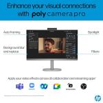 HP 2024 OmniStudio X AI PC 27 All-in-One Desktop 27" FHD IPS Touch 16-Core Intel Core Ultra 7 155H Intel Arc Graphics 64GB DDR5 4TB NVMe SSDWIFI AX RJ45 HDMIv1.4 Webcam Keyboard&Mouse Windows 11 Home