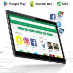 Tablet 10 Inch Android 11, 4GB RAM 64GB ROM 1920x1200 IPS w Keyboard/Mouse