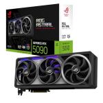 Asus ROG Astral GeForce RTX 5090 32GB GDDR7 Gaming Graphics Card (Nvidia GeForce RTX5090, Four Fans, 3.8 Slot Design, PCIe 5.0, 2X HDMI 2.1b, 3X DisplayPort 2.1a, ROG-ASTRAL-RTX5090-32G-GAMING)