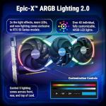 PNY NVIDIA GeForce RTX™ 5090 Epic-X™ ARGB OC Triple Fan, Graphics Card (32GB GDDR7, 512-bit, Boost Speed: 2625 MHz, PCIe® 5.0, HDMI®/DP 2.1, 3.5-Slot, NVIDIA Blackwell Architecture, DLSS 4)