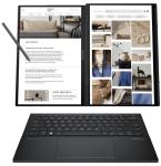 ASUS Zenbook Duo ux8406 AI Powered 2-in-1 Laptop 14.0" Touchscreen OLED 3K 120Hz Display (Intel Ultra 9-285H, 32GB LPDDR5X, 4TB PCIe SSD, Active Pen, Backlit KB, Win 11 Pro) w/DKZ USB Port Expander