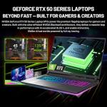 ASUS ROG Strix G18 18" WQXGA 240Hz Gaming Laptop, GeForce RTX 5070 8GB, Intel Ultra 9 275HX, 64GB DDR5, 3TB Storage (2TB SSD & 1TB Docking Station Set), Backlit Keyboard, IR Camera, Win 11 Pro, Gray