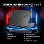 ASUS ROG Strix G18 18" WQXGA 240Hz Gaming Laptop, GeForce RTX 5070 8GB, Intel Ultra 9 275HX, 64GB DDR5, 3TB Storage (2TB SSD & 1TB Docking Station Set), Backlit Keyboard, IR Camera, Win 11 Pro, Gray