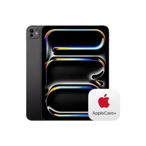 Apple iPad Pro 11-Inch (M4): Ultra Retina XDR Display - Nano-Texture Glass, 2TB, Landscape 12MP Front Camera/12MP Back Camera, Wi-Fi 6E + 5G Cellular with eSIM - Space Black with AppleCare+ (2 Years)