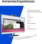 HP 27 inch FHD All in One Touchscreen Desktop Computer, AMD Ryzen AI 7 350 (8-Core), 64GB DDR5, 4TB SSD, Copilot AI, Wi-Fi 6, Bluetooth 5.4, Wireless Keyboard & Mouse, Windows 11 Pro, Accessories