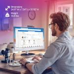 HP 27" All-in-One Touchscreen Desktop PC (2026), AMD Ryzen AI 7 350 (50 NPU Tops), Copilot+ PC, 64GB DDR5 RAM, 4TB SSD, FHD IPS Micro-Edge Display, Windows 11 Pro, Wi-Fi 6, Wireless KB & Mouse