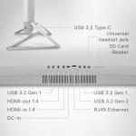 Dell All-in-One Touch Screen Business Desktop, 27" LED Low Blue Light Display, 14th Gen Intel Core7 150U, 64GB RAM, 1TB PCIe & 512GB Portable SSD, SD-Card Reader, Wireless KB & Mouse, Windows 11