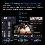 2026 HD 10.1in Tablet 16GB RAM 256GB ROM Android 15 Tablet Octa-Core 5MP+8MP PC