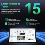 2026 HD 10.1in Tablet 16GB RAM 256GB ROM Android 15 Tablet Octa-Core 5MP+8MP PC
