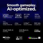 Lenovo Legion 7i Gaming Laptop 2026, Intel Core Ultra 9 275HX(up to 5.4 GHz), NVIDIA GeForce RTX 5070, 16" 2.5k 240Hz OLED, 64 GB DDR5, 4 TB SSD, Backlit KB, Wi-Fi 7, Windows 11 Pro, Accessories