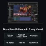 Lenovo ThinkPad P1 Mobile Workstation Laptop (16" 2K 165Hz, Intel 14-Core i7-13800H, 64GB DDR5, 4TB SSD, NVIDIA RTX A1000 6GB) 2 x Thunderbolt 4, Fingerprint, Backlit, IR Webcam, IST Hub, Win 11 Pro