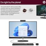 HP 27" Touchscreen All in One Desktop Computer, Intel 12-Core Ultra 7, FHD IPS Display, Adjustable Height, 64 GB DDR5, 4 TB SSD, Win 11 Pro, Jet Black, with Accessories