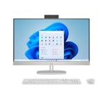 HP 27 Touch Screen All-in-One Desktop Computer PC Adjustable Angle, 64GB DDR5 RAM, 4TB SSD, Intel 12 Core Ultra 7 155U, FHD IPS Touchscreen, Wireless KB&Mouse, Win 11 Pro, 1080p Camera, Accessories