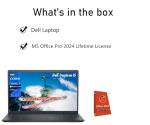 Dell Inspiron 15 3530 Touchscreen Laptop for Business, 10 Cores Intel i7-1355U, 15.6 Inch FHD Laptop with Microsoft Office Pro 2024 Lifetime License, 64GB RAM, 4TB SSD, Wi-Fi 6, Webcam, Windows 11 Pro