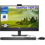 Dell OptiPlex 7420 24 7000 23.8" FHD Business All-in-1 Desktop Computer, 14th Gen Intel 14-Core i5-14500T (Beat i7-13700T), 16GB DDR5 RAM, 512GB PCIe SSD, WiFi 6, BT, RJ-45, DP Port, Windows 11 Pro