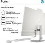 HP All in One Desktop Computer 27 Inch, Intel Ultra 7-155U(Up to 4.8 GHz), 27" FHD IPS Touchscreen, 64 GB DDR5, 4 TB SSD, Adjustable Angle, Wi-Fi 6, Ethernet, Windows 11 Pro, W/Accessories