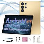 10.1" WIFI Android Tablets Pad Octa-Core & Dual Cameras 6GB+128GB IPS HD GPS FM