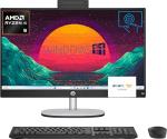 HP 23.8" FHD Touchscreen Next Gen All-in-One Desktop Computer for Office, AMD Ryzen AI 5 CPU, 64GB DDR5, 4TB PCIe SSD, HDMI, Type-C, Wi-Fi 6, Wireless KB&Mouse, Win11, Jet Black